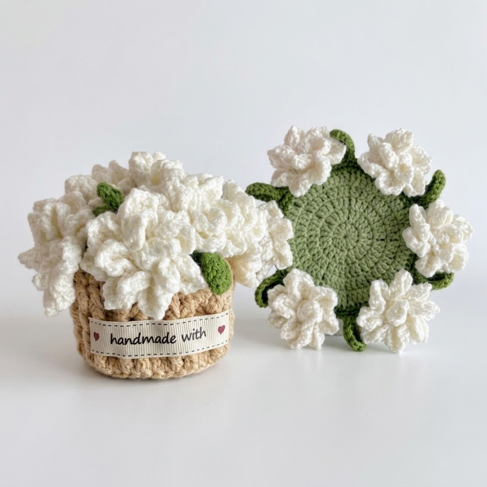 7 in 1 Flower Bot Crochet Pattern