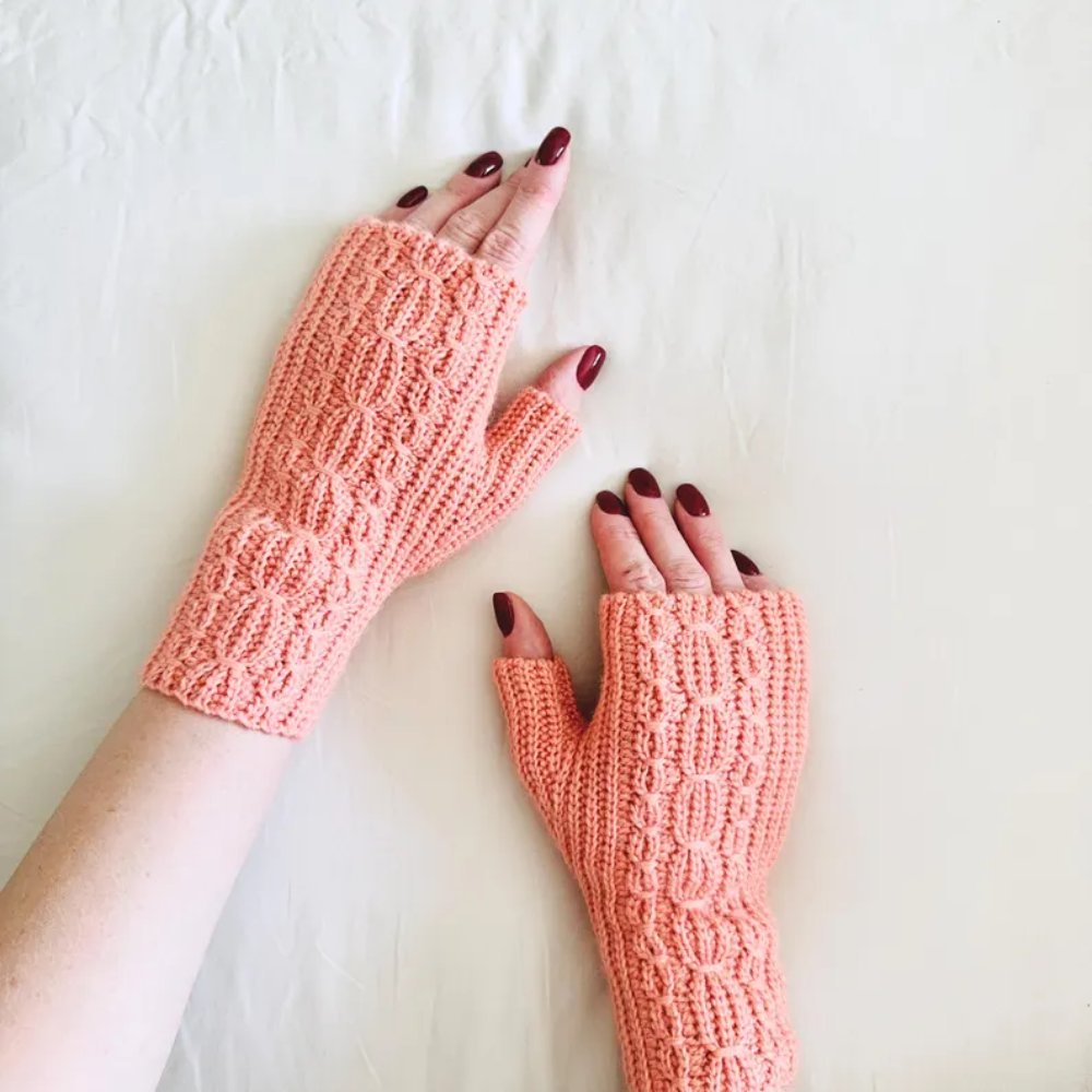 Cozy Winter Gloves Crochet Pattern