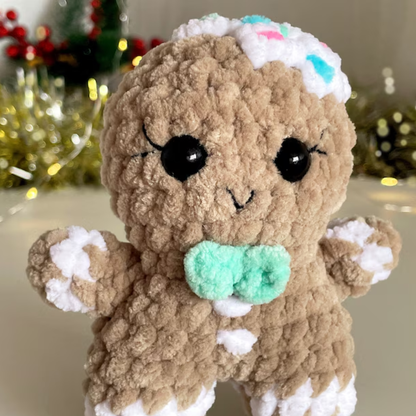 Gingerbread Man Crochet Pattern