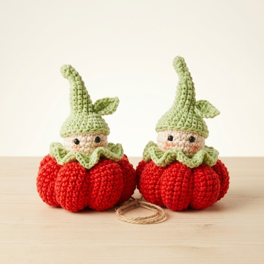Pumpkin Gnome Crochet Pattern