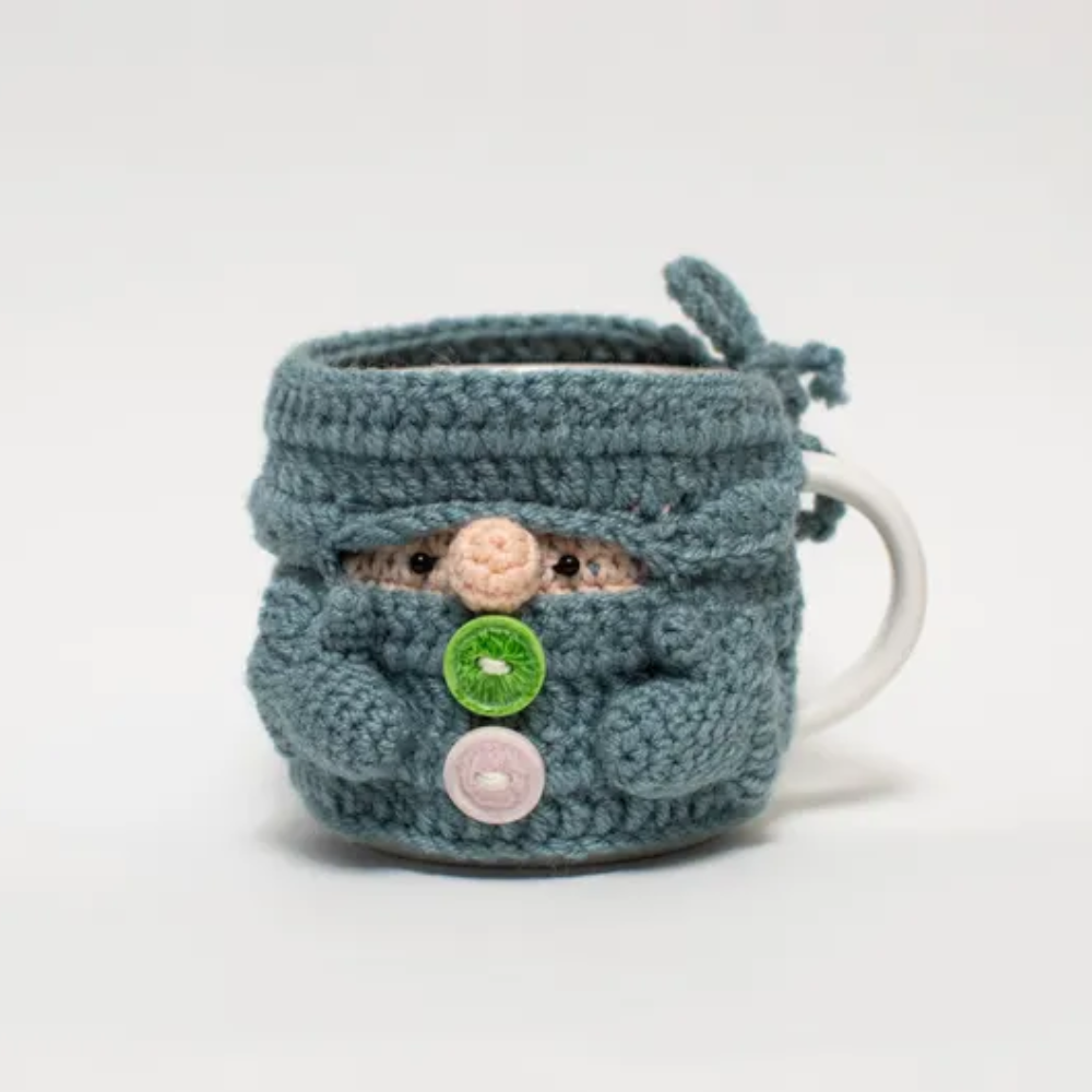 Gnome Mug Cozy Crochet Pattern