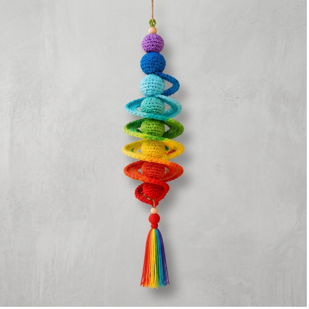 4 in 1 Spiral Wind Spinner Crochet Pattern