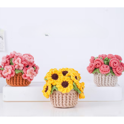 Bloom Pot Collection Crochet Pattern