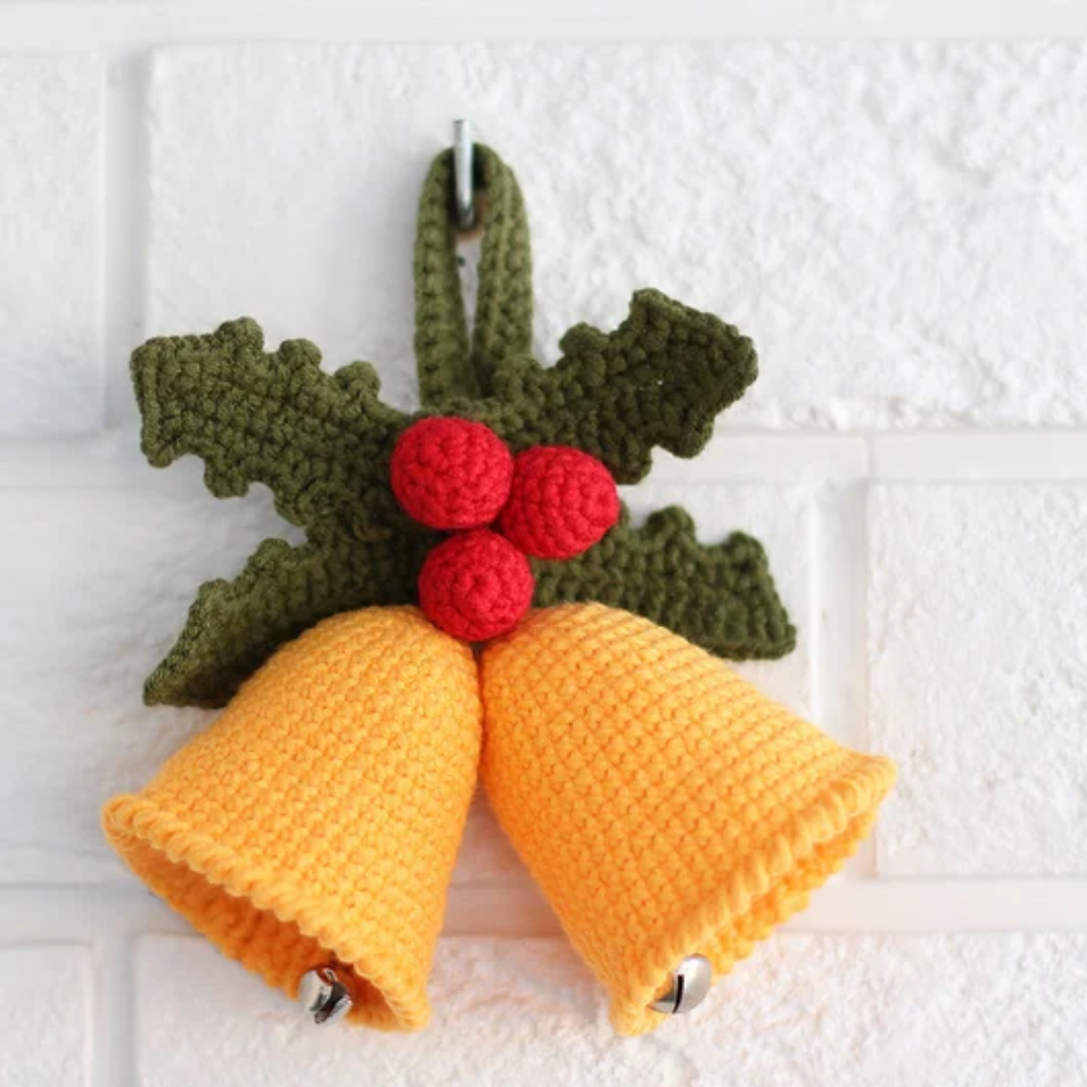 Holly Jingle Bells Crochet Pattern