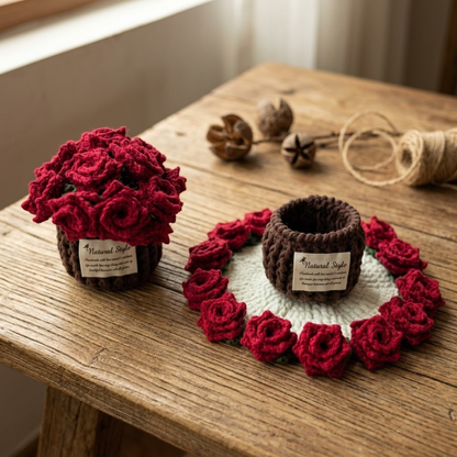 7 in 1 Flower Bot Crochet Pattern