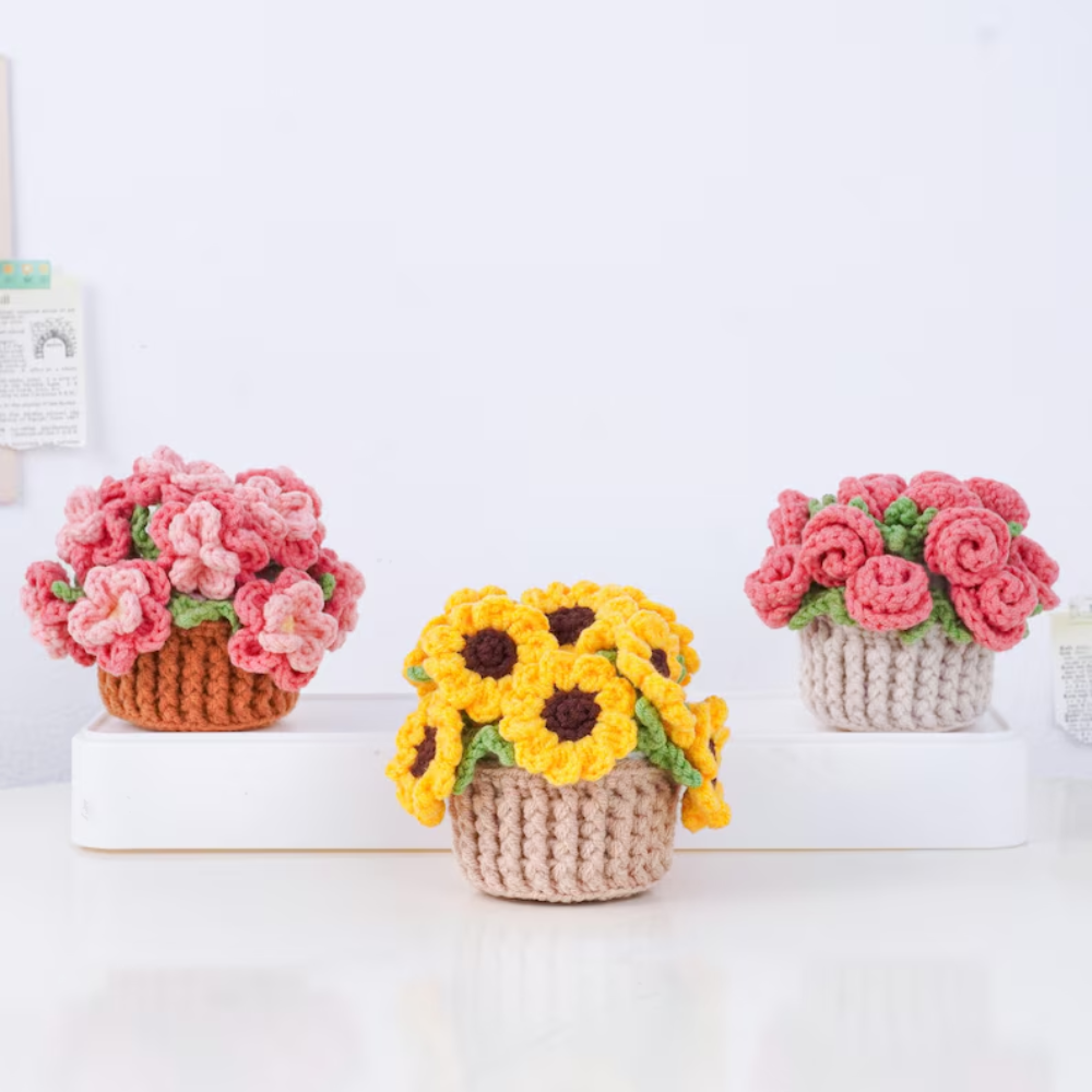 Bloom Pot Collection Crochet Pattern