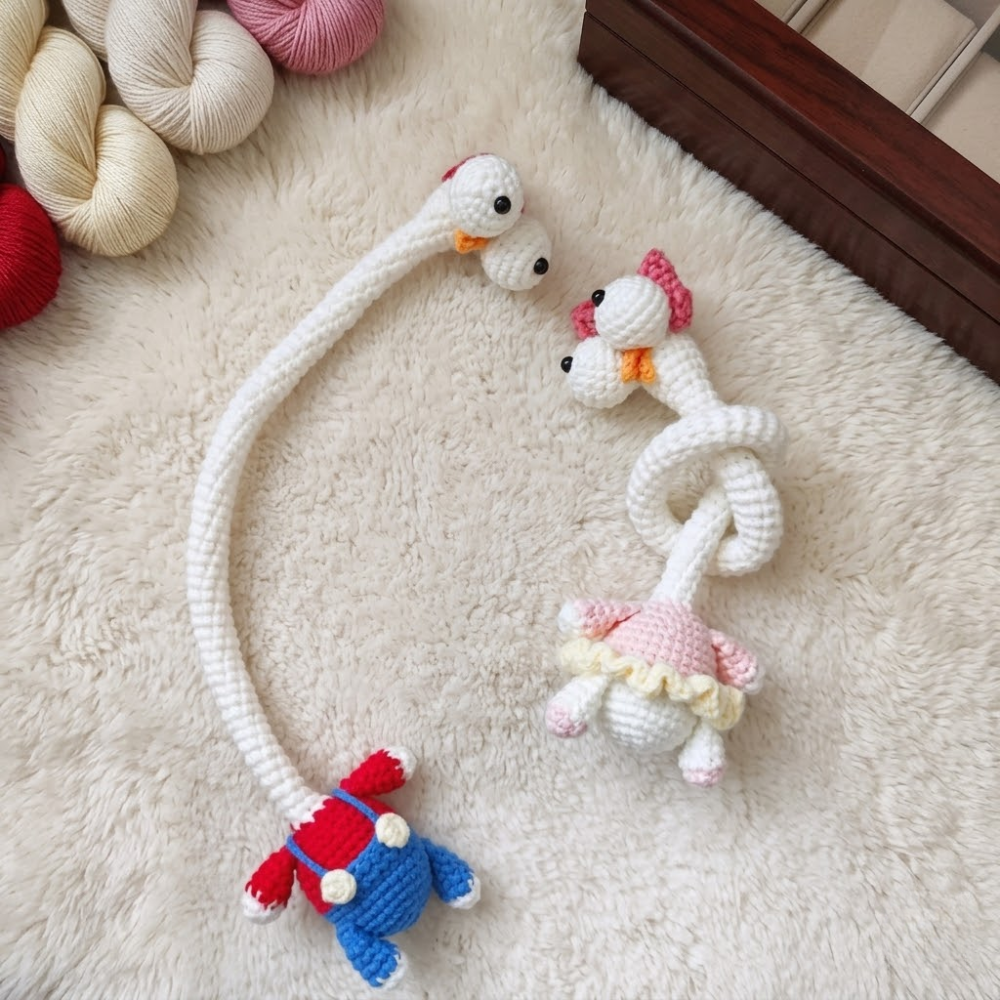10 in 1 Long Neck Bag Charm Crochet Pattern