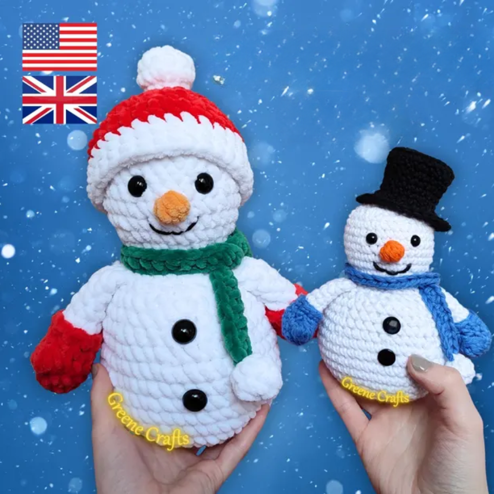 Cozy Snowmen Crochet Pattern