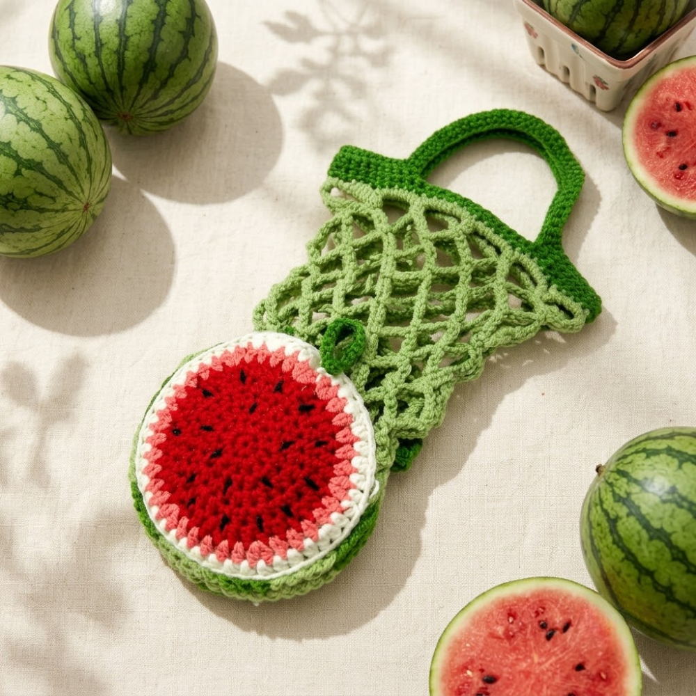 5 in 1 Fruity Water Bottle Holder Crochet Pattern Bundle