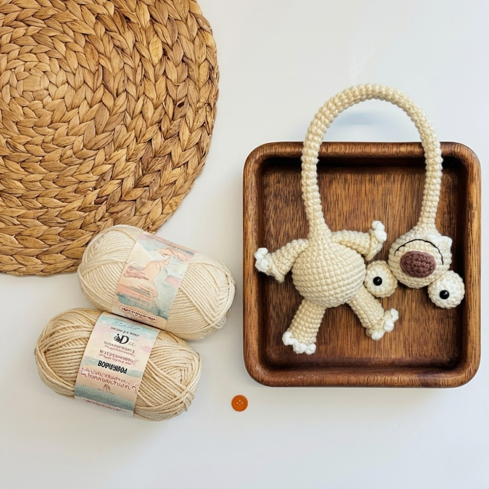 10 in 1 Long Neck Bag Charm Crochet Pattern
