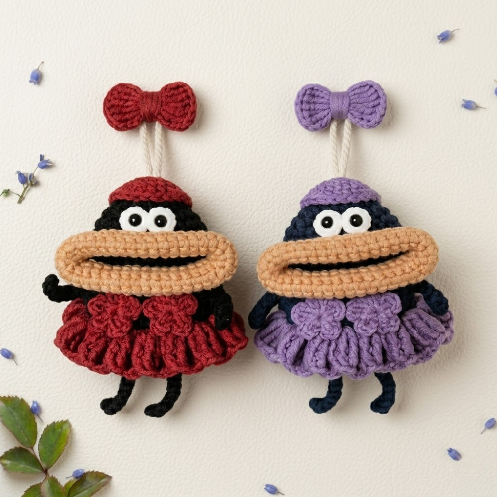 9 in 1 Monster Gang Amigurumi Crochet Pattern