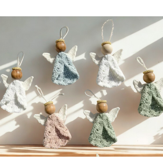 Christmas Angel Ornament Crochet Pattern