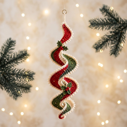 4 in 1 Spiral Wind Spinner Crochet Pattern