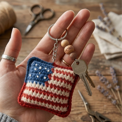 3 in 1 Independence Day  Crochet Pattern