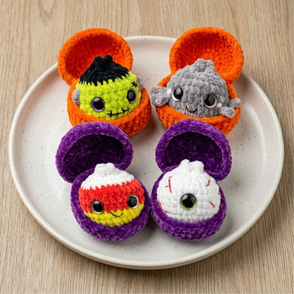 11 in 1 Halloween Dumpling Crochet Pattern