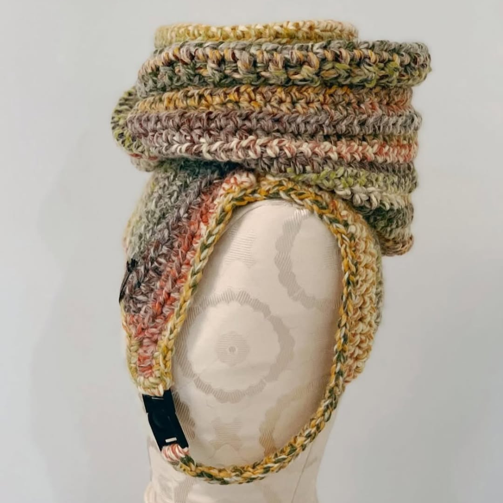 Chunky Cowl Vest Crochet Pattern