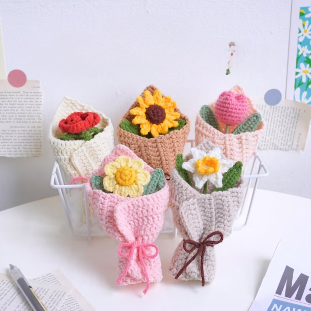 Radiant Floral Bouquets Crochet Pattern