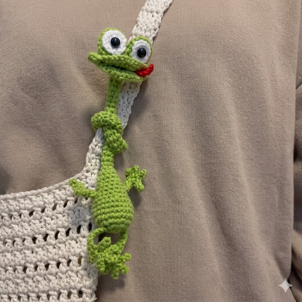 10 in 1 Long Neck Bag Charm Crochet Pattern