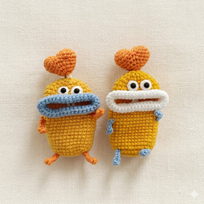 9 in 1 Monster Gang Amigurumi Crochet Pattern