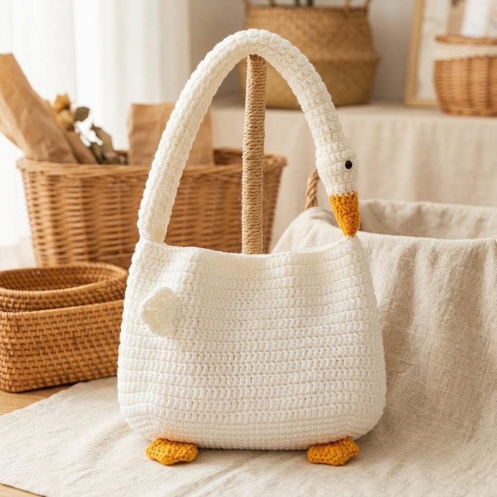 3 in 1 Funny Farm Bag & Friends Crochet Pattern