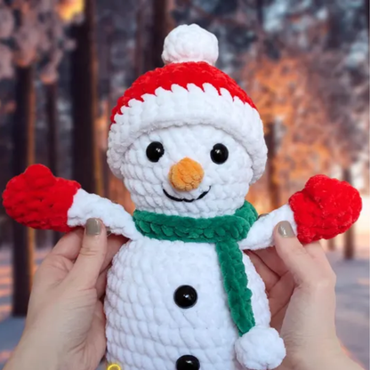 Cozy Snowmen Crochet Pattern