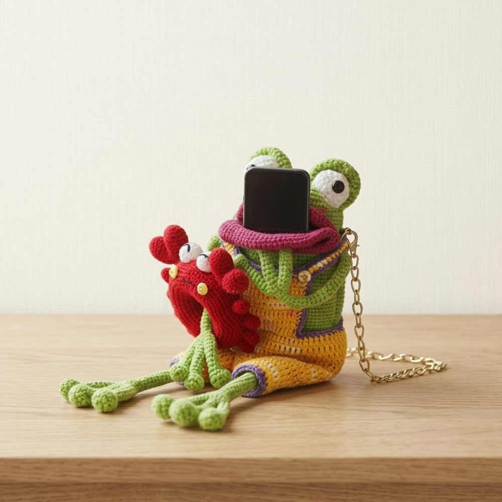 3 in 1 Funny Farm Bag & Friends Crochet Pattern