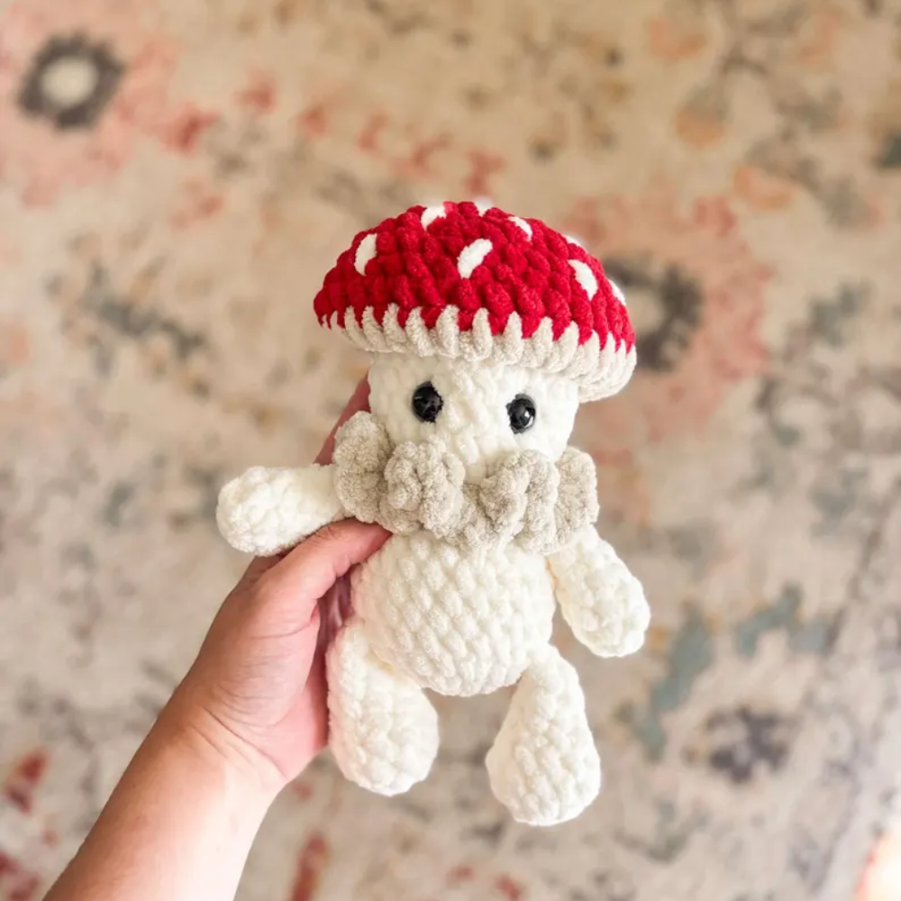 Mushroom Plush Crochet Pattern