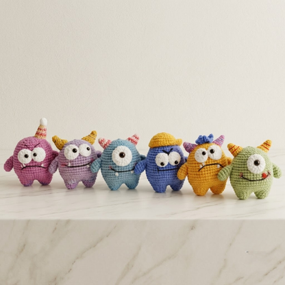 Little Monsters Amigurumi Crochet Pattern
