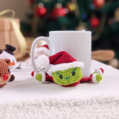 Amigurumi Christmas Coasters Crochet Pattern