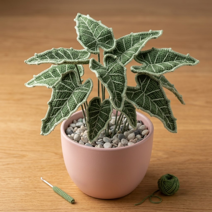 2 in 1 Coleus & Arrowhead Plant Crochet Pattern