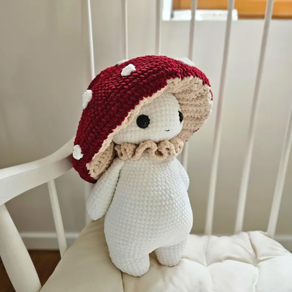 Cute Mushroom Amigurumi Crochet Pattern