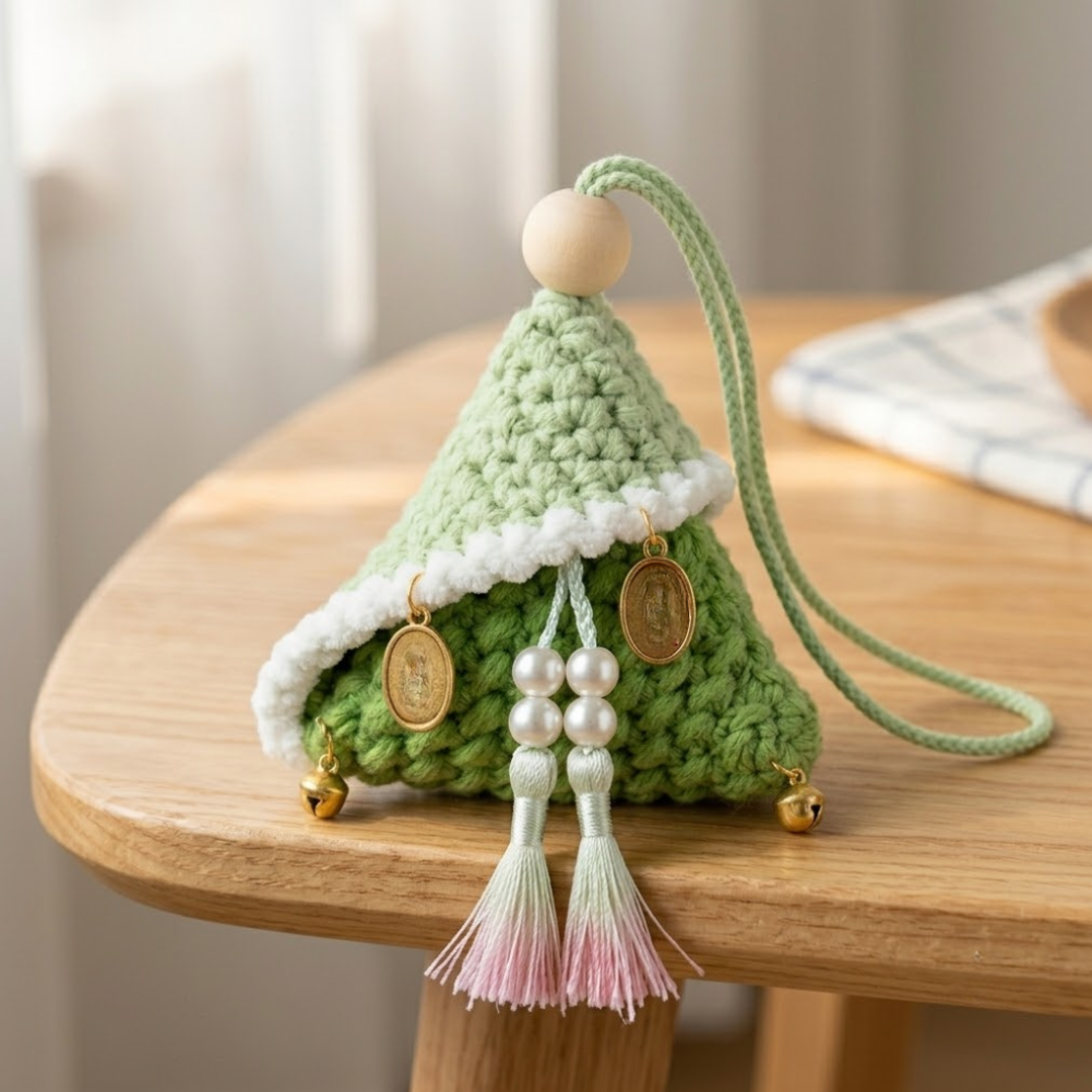 3 in 1 Zongzi Pouch Crochet Pattern