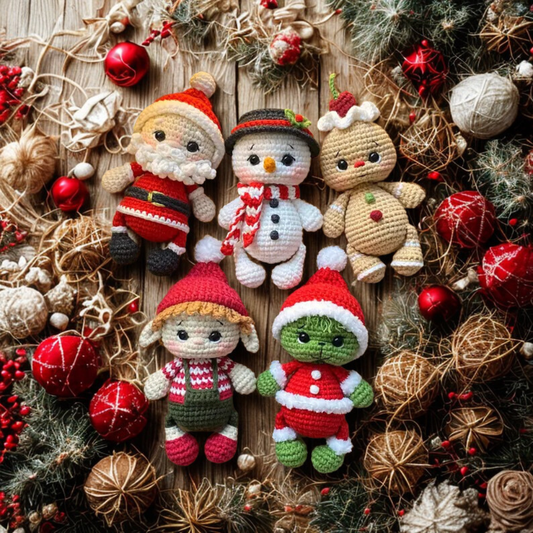 Christmas Friends Crochet Pattern