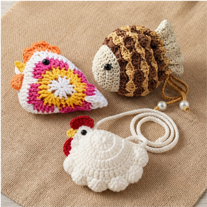 3 in 1 Countryside Charm Crochet Pattern