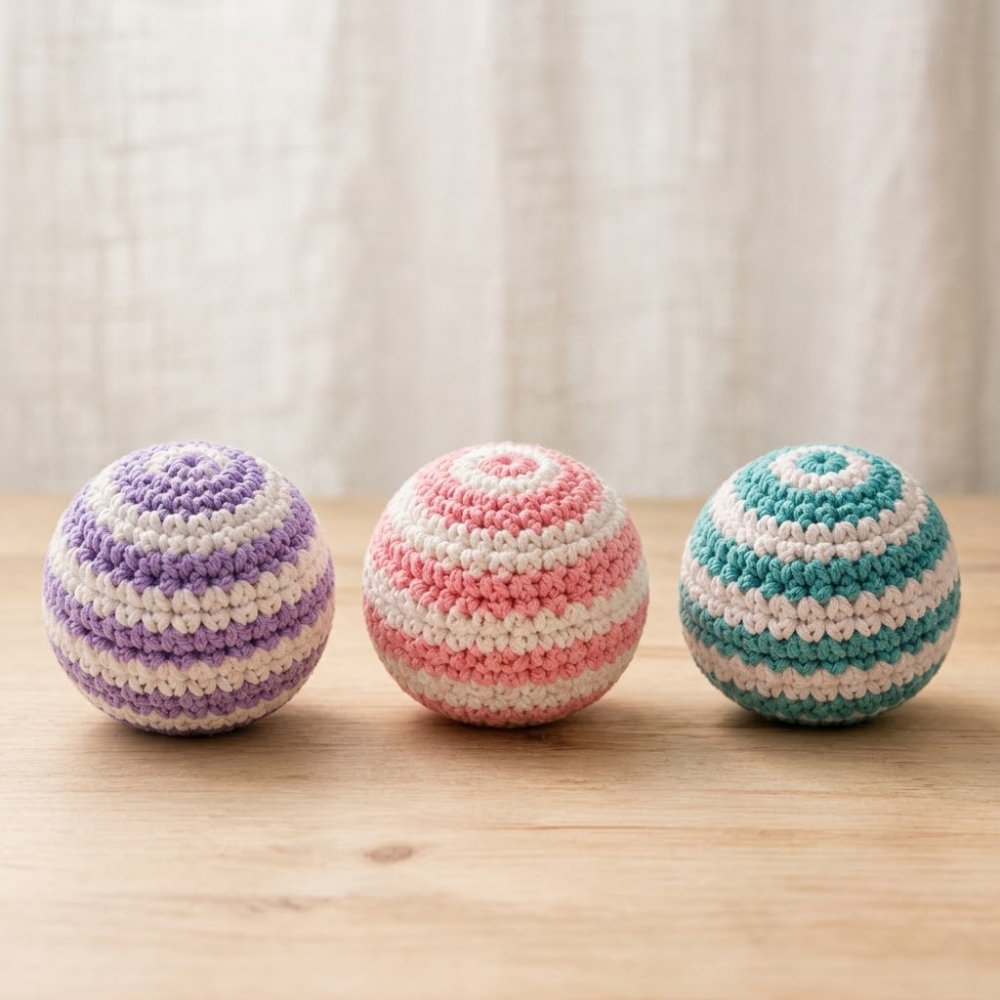 7 in 1 Crochet Ball Set Pattern