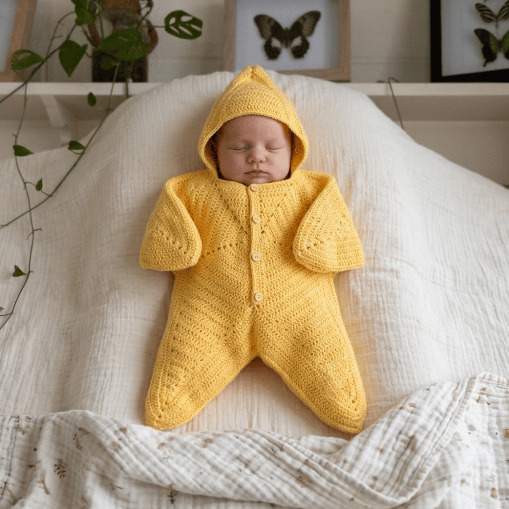 2 in 1 Balloon & Star Baby Mobile Crochet Pattern