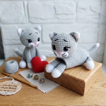 Key Keeper Cat Crochet Pattern