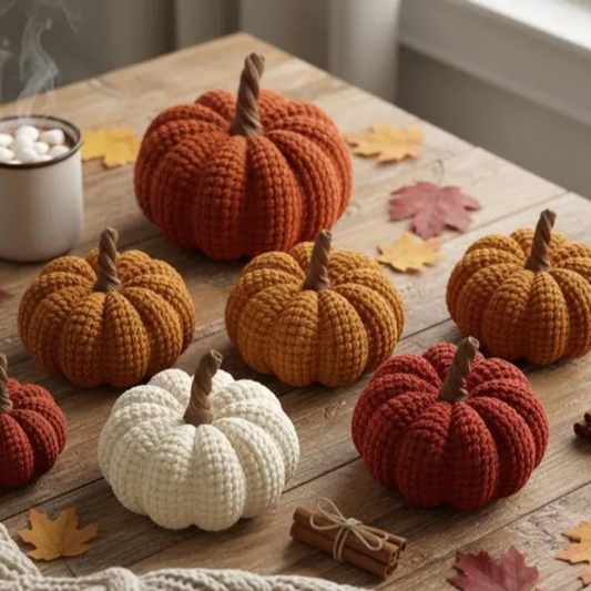 Cozy Pumpkins Crochet Pattern