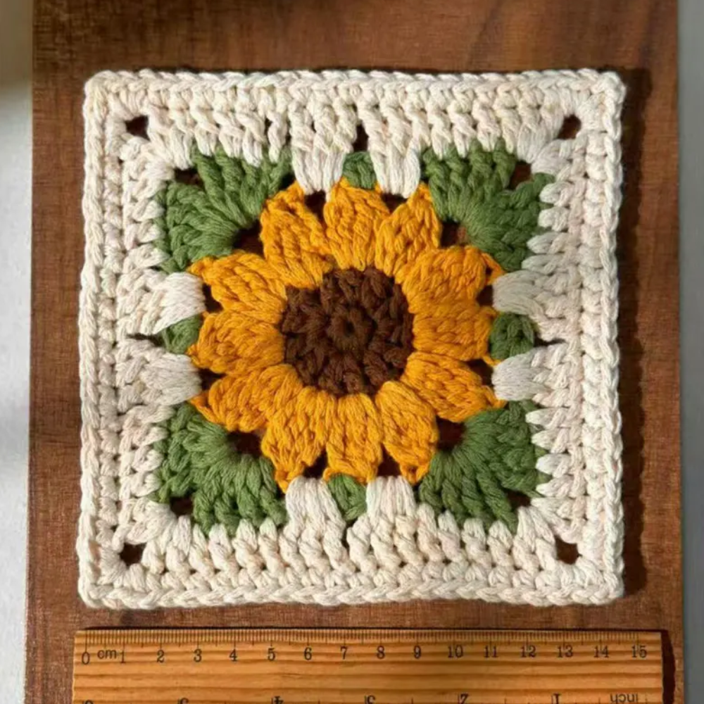 Handmade Sunflower Tote Crochet Pattern