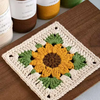 Handmade Sunflower Tote Crochet Pattern