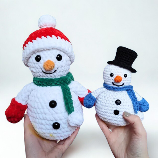 Cozy Snowmen Crochet Pattern