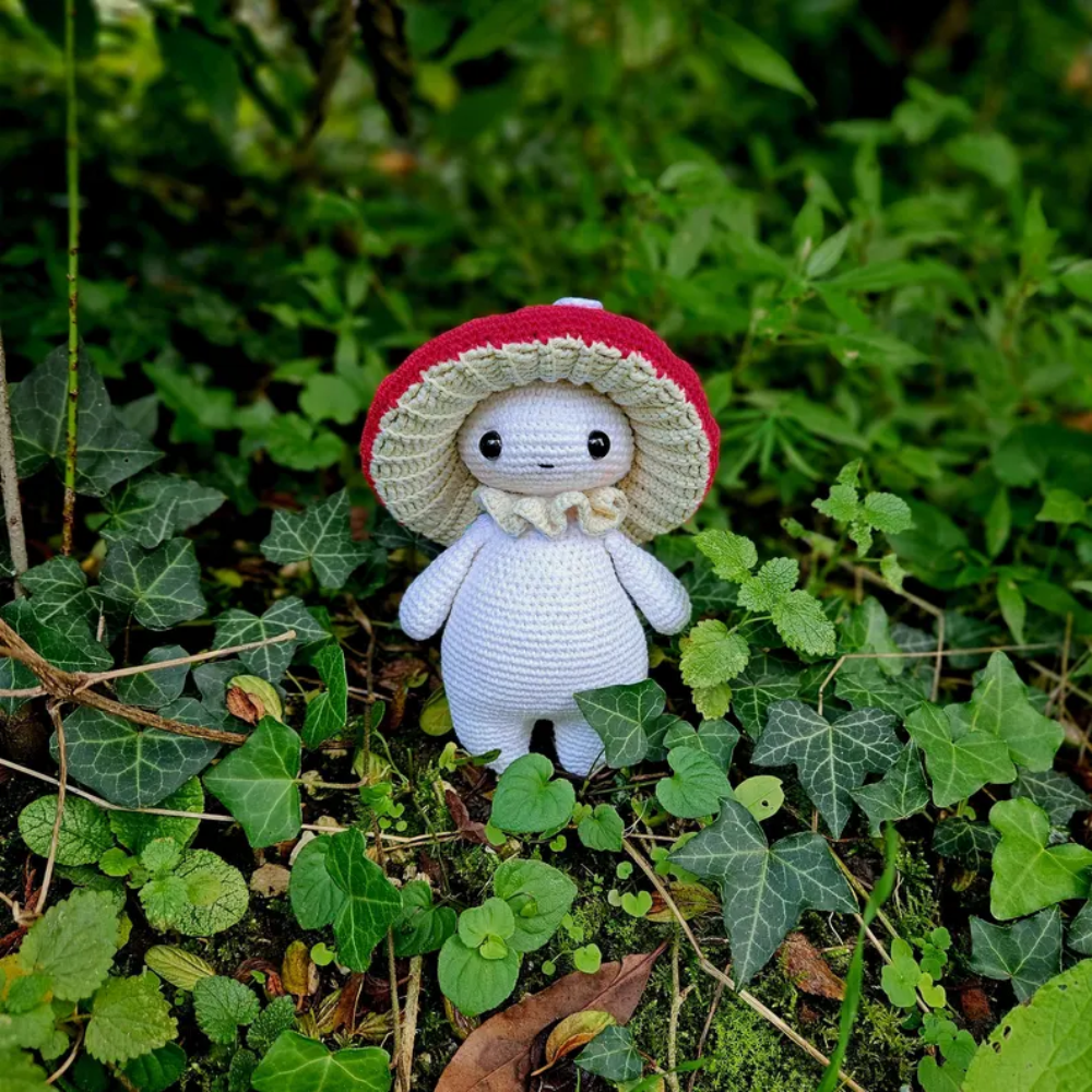 Cute Mushroom Amigurumi Crochet Pattern