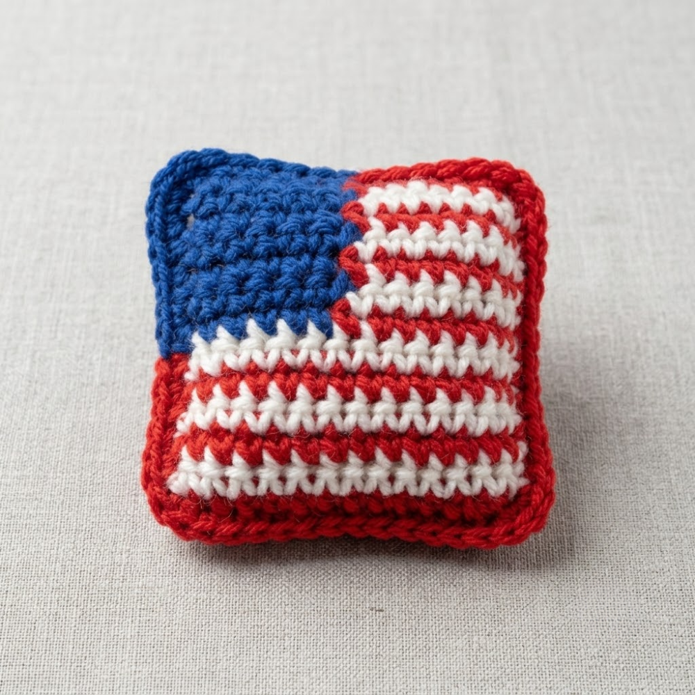 3 in 1 Independence Day  Crochet Pattern