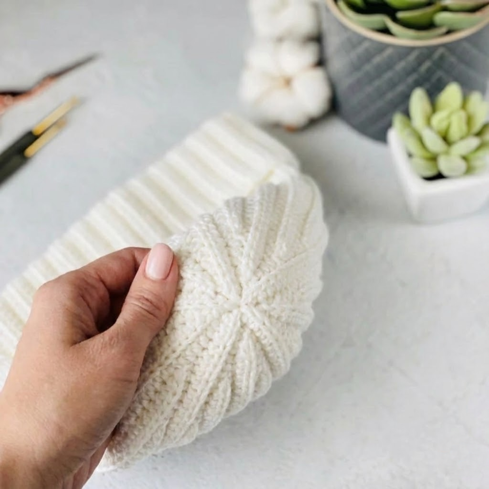Cozy Ribbed Beanie Crochet Pattern