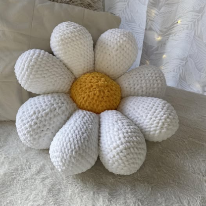 4 in 1 Blooming Bear Pillow Crochet Pattern