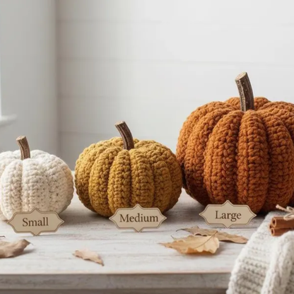 Cozy Pumpkins Crochet Pattern