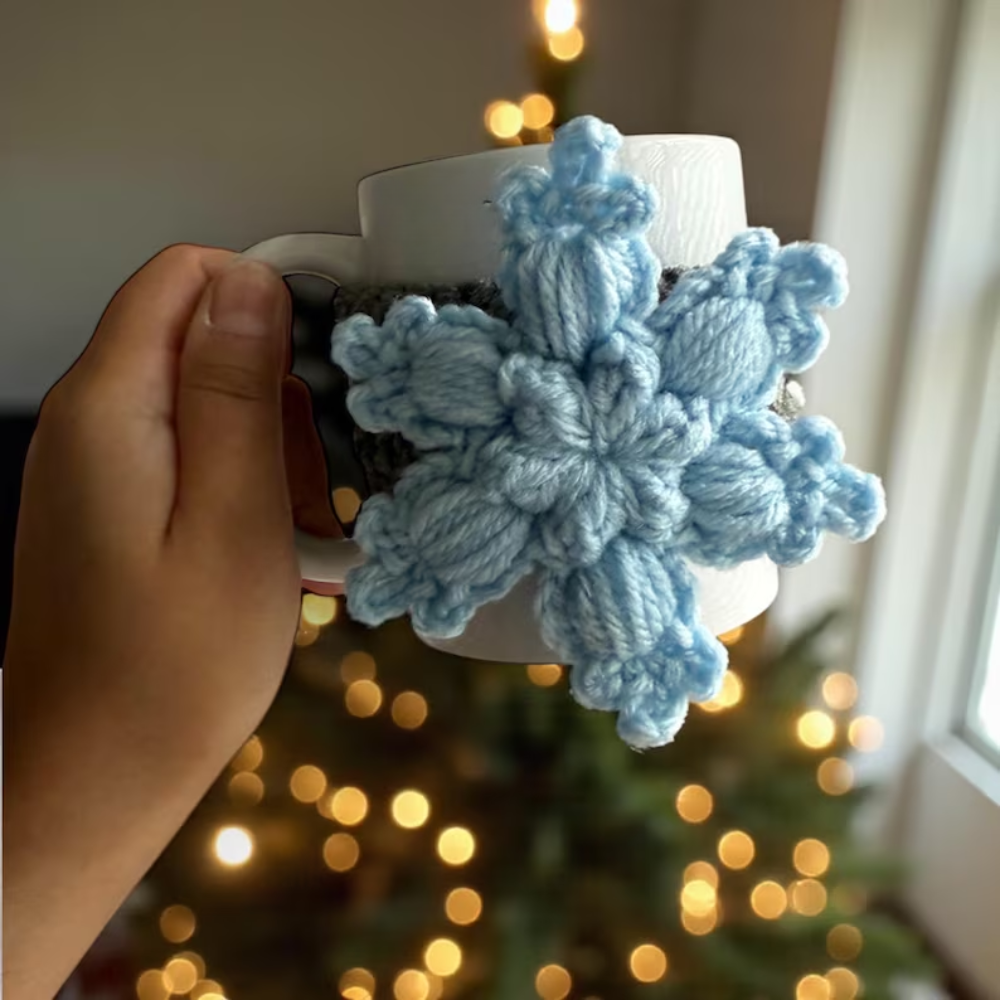 Winter Mug Cozy Crochet Pattern