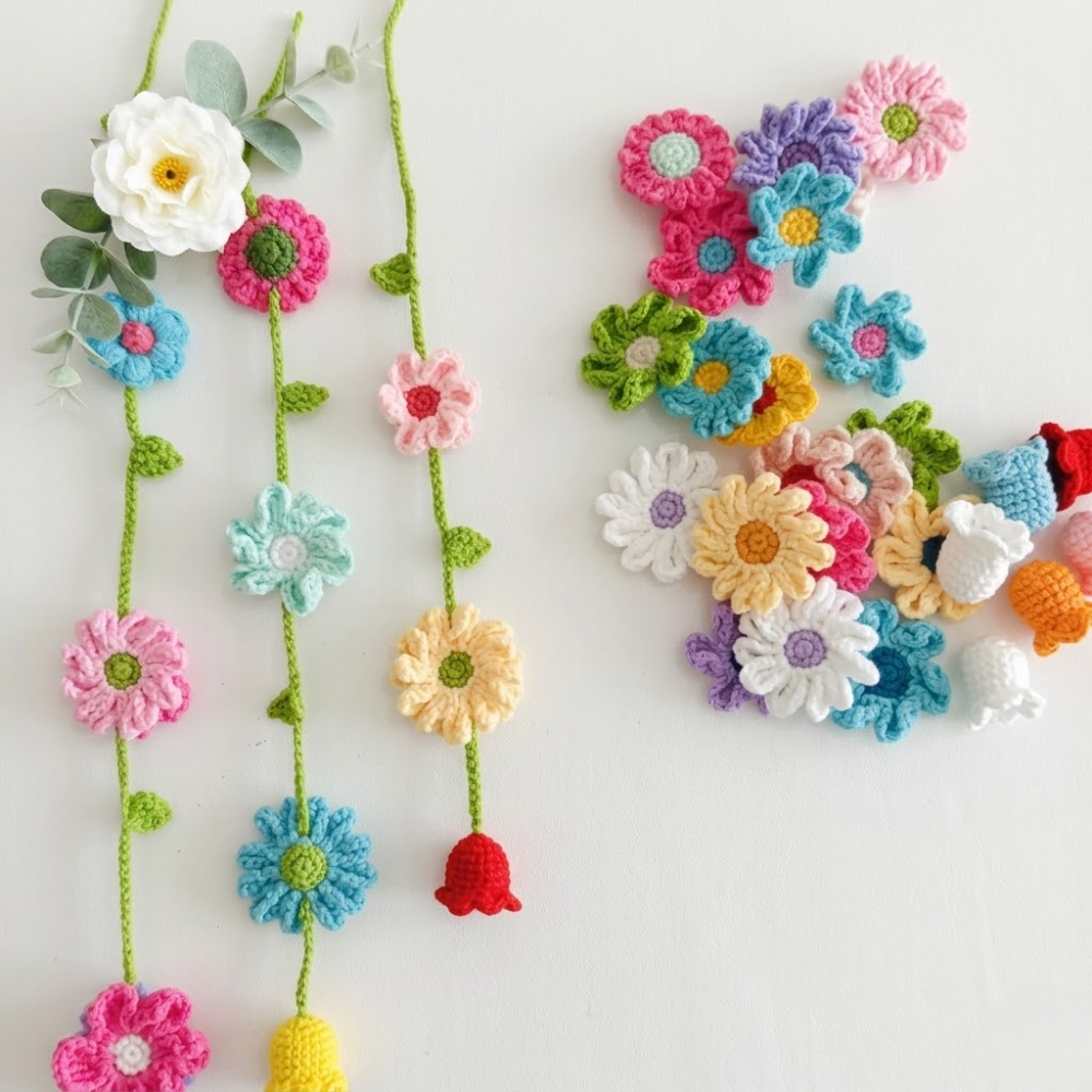5 in 1 Wall Hanging Crochet Pattern