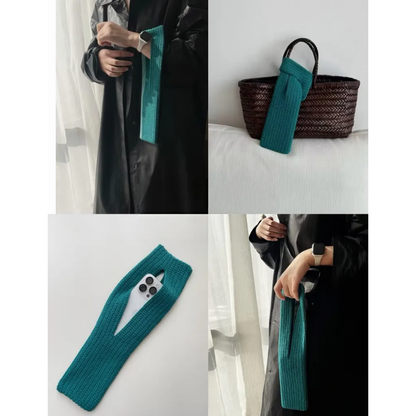 Minimalist Wrist Phone Holder Crochet Pattern