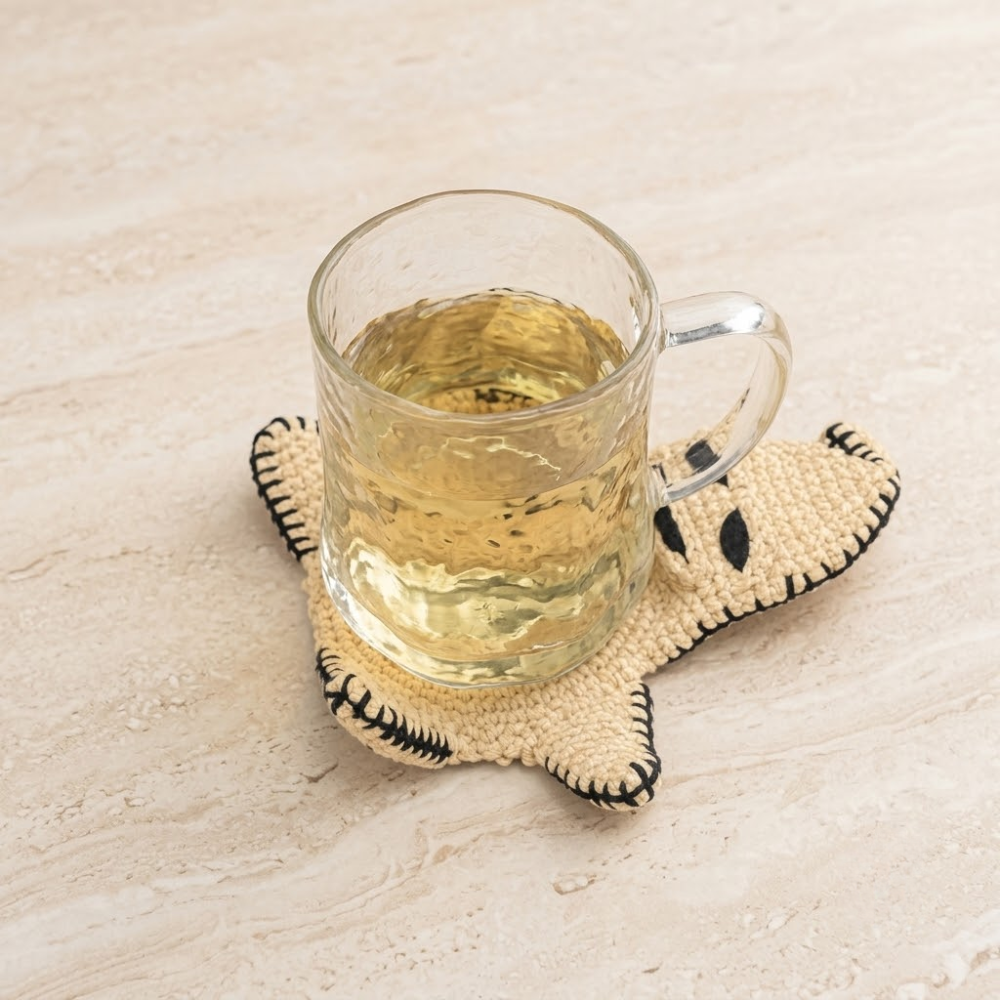 4 in 1 Halloween Monster Coaster Crochet Pattern